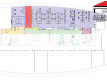 Pronájem kanceláře, Praha - Nusle, Doudlebská, 303 m2