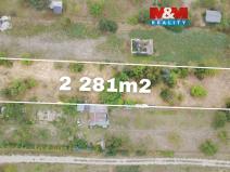 Prodej zahrady, Olomouc, Hollarova, 2281 m2