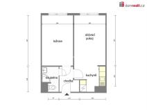 Pronájem bytu 2+kk, Neratovice, Kojetická, 39 m2