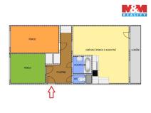 Prodej bytu 3+kk, Kutná Hora - Šipší, Šandova, 69 m2