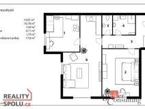 Pronájem bytu 3+kk, Brandýs nad Labem-Stará Boleslav, 69 m2