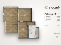 Pronájem ordinace, Duchcov, Tyršova, 295 m2