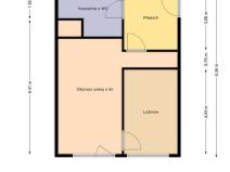 Pronájem bytu 2+kk, Brno, Kigginsova, 64 m2
