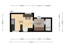 Prodej chaty, Nezabudice, 65 m2