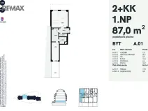 Prodej bytu 2+kk, Karlovy Vary, Šumavská, 87 m2