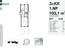 Prodej bytu 3+kk, Karlovy Vary, Šumavská, 103 m2