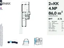 Prodej bytu 2+kk, Karlovy Vary, Šumavská, 86 m2