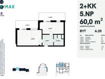 Prodej bytu 2+kk, Karlovy Vary, Šumavská, 60 m2