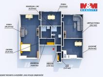 Prodej bytu 4+kk, Plešnice, 102 m2