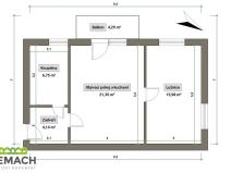 Prodej bytu 2+kk, Buchlovice, V Lúčkách, 50 m2