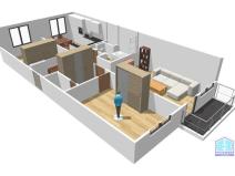 Prodej bytu 3+1, Stříbro, Na Vyhlídce, 73 m2