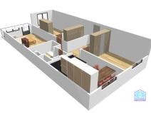 Prodej bytu 3+1, Stříbro, Na Vyhlídce, 73 m2