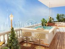 Prodej bytu 1+kk, Dubaj, Spojené arabské emiráty, 43 m2