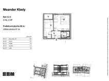 Prodej bytu 2+kk, Praha - Kbely, K Vinoři, 47 m2