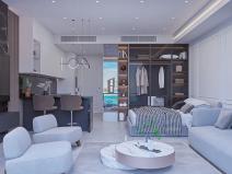 Prodej bytu 1+kk, Trikomo, Kypr, 47 m2