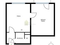 Prodej bytu 1+1, Písek, třída Přátelství, 36 m2