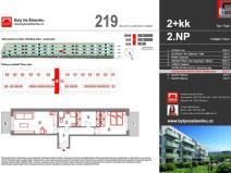 Prodej bytu 2+kk, Olomouc - Nová Ulice, Třída Jiřího Pelikána, 72 m2