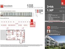 Prodej bytu 3+kk, Olomouc - Nová Ulice, Třída Jiřího Pelikána, 85 m2
