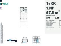 Prodej bytu 1+kk, Karlovy Vary, Šumavská, 56 m2