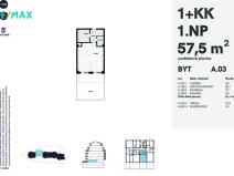 Prodej bytu 1+kk, Karlovy Vary, Šumavská, 56 m2