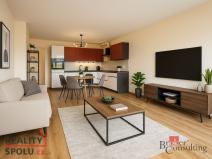 Pronájem bytu 2+kk, Praha - Letňany, Pavla Beneše, 60 m2