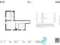 Prodej bytu 3+kk, České Budějovice - České Budějovice 5, 78 m2