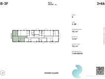 Prodej bytu 3+kk, České Budějovice - České Budějovice 5, 79 m2