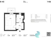 Prodej bytu 1+kk, České Budějovice - České Budějovice 5, 28 m2