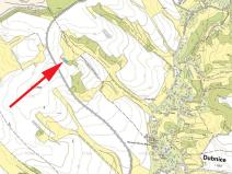 Prodej louky, Dubnice, 1175 m2