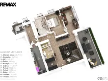 Prodej bytu 4+1, Praha - Smíchov, Pod Skalkou, 115 m2