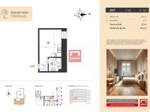 Prodej bytu 1+kk, Olomouc, 8. května, 22 m2