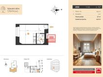 Prodej bytu 1+kk, Olomouc, 8. května, 24 m2