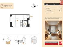 Prodej bytu 1+kk, Olomouc, 8. května, 24 m2