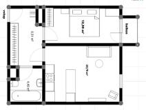 Prodej bytu 2+kk, Praha - Holešovice, V závětří, 49 m2