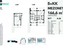 Prodej bytu 5+kk, Karlovy Vary, Šumavská, 166 m2