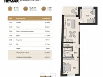 Prodej bytu 3+kk, Brno, Obřanská, 63 m2