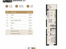 Prodej bytu 2+kk, Brno, Obřanská, 47 m2