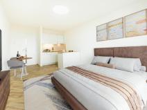 Pronájem bytu 1+kk, Ostrava - Zábřeh, Čujkovova, 28 m2