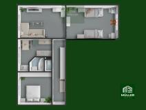 Prodej bytu 3+1, Klatovy, Pod Koníčky, 78 m2