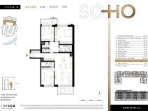 Prodej bytu 4+kk, Praha - Holešovice, Dělnická, 114 m2