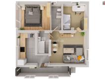 Prodej rodinného domu, Ústí nad Labem - Bukov, Hynaisova, 61 m2
