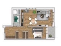 Prodej bytu 2+kk, Liberec - Liberec X-Františkov, Švermova, 60 m2