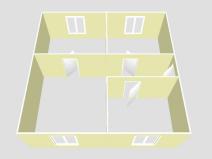 Pronájem bytu 2+1, Ostrava - Hrabůvka, Provaznická, 58 m2