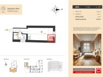 Prodej bytu 1+kk, Olomouc, 8. května, 24 m2