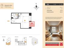 Prodej bytu 1+kk, Olomouc, 8. května, 27 m2