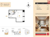 Prodej bytu 1+kk, Olomouc, 8. května, 27 m2