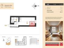 Prodej bytu 1+kk, Olomouc, 8. května, 26 m2