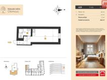 Prodej bytu 1+kk, Olomouc, 8. května, 26 m2