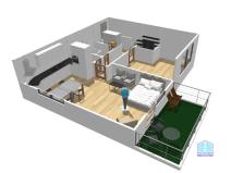 Pronájem bytu 2+kk, Plzeň - Severní Předměstí, Znojemská, 66 m2