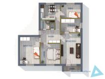 Prodej bytu 5+1, Nová Paka, K Hájku, 94 m2